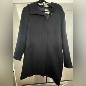 Babaton Classic Black Pea Coat